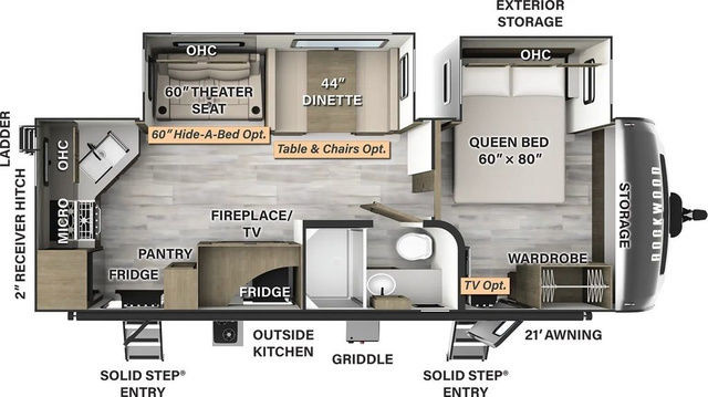 2024 Forest River Rockwood Ultra Lite 2614BS in Travel Trailers & Campers in Edmonton - Image 2