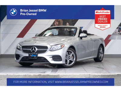 2018 Mercedes-Benz E-Class E400 4MATIC Cabriolet