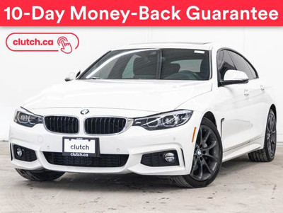 2019 BMW 4 Series 430i xDrive AWD w/ Apple CarPlay, Rearview Cam