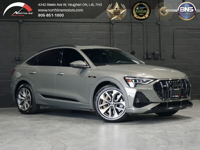 2023 Audi e-tron Sportback Technik/HUD/PANO/22 IN RIM/B&O/360 CA in Cars & Trucks in Mississauga / Peel Region