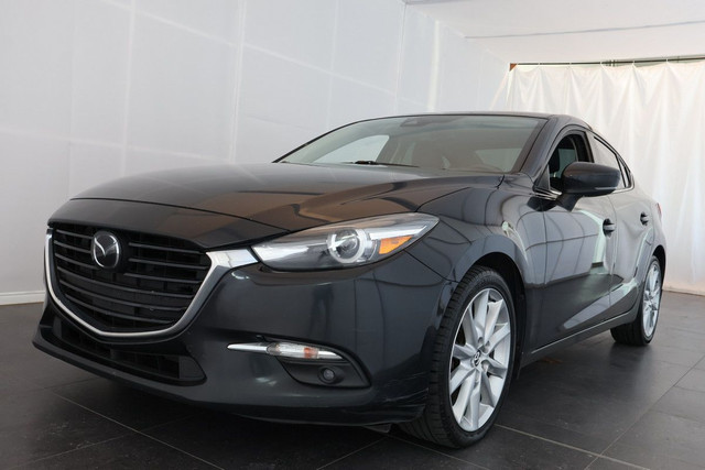 2017 Mazda Mazda3 GT AUCUN ACCIDENT, TOIT OUVRANT, BANCS EN CUIR dans Autos et camions  à Ville de Montréal