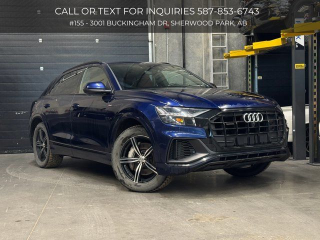 2020 Audi Q8 Technik | Two Sets of Rims/Tires | Front End PPF in Cars & Trucks in Strathcona County