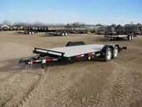 2024 SWS 18' Car Hauler Trailer w/ Pull Out Ramps (2) 3.5K Axles