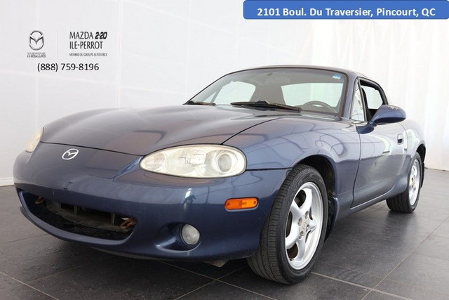 2002 Mazda MX-5 Miata AVEC HARD TOP in Cars & Trucks in City of Montréal