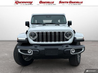 2025 JEEP WRANGLER 4-DOOR SAHARA 4X4 Bright White Black Mckinley Trimmed Seats 3.6L V6 Engine - Safe... (image 1)