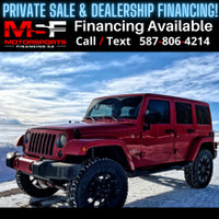 2016 UNLIMITED SAHARA (FINANCING AVAILABLE)