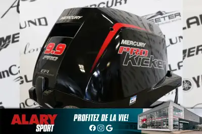 Ce moteur hors-bord MERCURY 9.9EXLPT PK EFI 2025 est disponible DÈS MAINTENANT! Contactez-nous au 45...