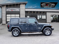 4 DOOR WRANGLER UNLIMITED - MANUAL TRANSMISSION, SPORT MODEL WITH HARDTOP, A/C, ETC!SOLD CERTIFIED A... (image 2)