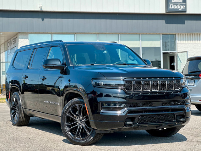 2023 Jeep Grand Wagoneer L Series III Obsidian in Cars & Trucks in West Island