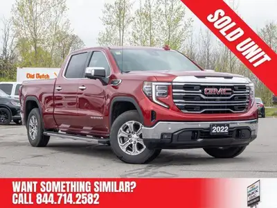 Powerful, polished, and built to work, the 2022 GMC Sierra 1500 SLT delivers serious capability with...