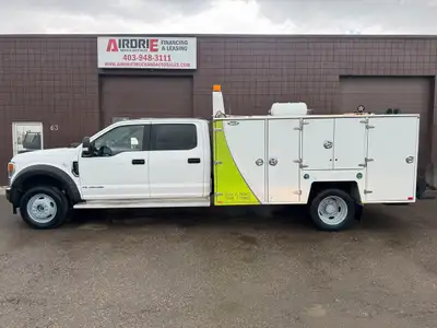 2020 Ford F-550 XLT Service Truck 6.7L V8 Diesel 141,462 KM 4X4 Brutus Service Body VMAC Power Windo...