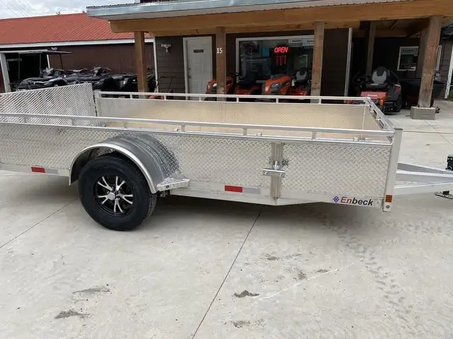 2025  All Aluminum Enbeck 6x12 BiFold Ramp in Cargo & Utility Trailers in Mississauga / Peel Region - Image 6