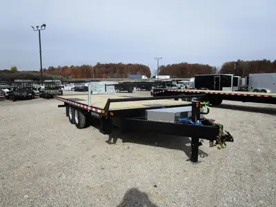 Canada Trailers Deckover Tilt Trailer 15,120 lbs. GVWR is $14,870.00 ! Ord: 073957-1 - Ser: 2CPUSH2F...