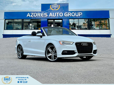  2015 Audi A3 Cabriolet|S Line|Quattro All Wheel Drive|Low Kms