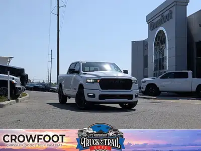 This Ram 1500 has a strong Twin Turbo Regular Unleaded I-6 3.0 L/183 engine powering this Automatic...