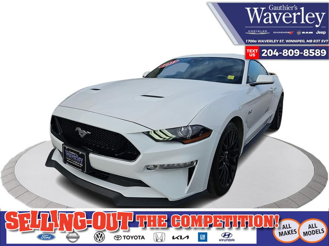 2021 Ford Mustang GT CLEAN CARFAX | NAVIGATION | BLIND SPOT D... in Cars & Trucks in Winnipeg