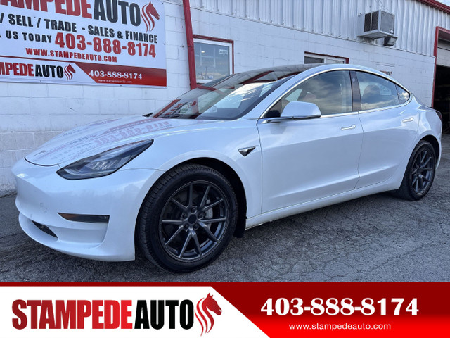 2019 Tesla Model 3 Performance AWD | WHITE HEATED LEATHER SEATS in Cars & Trucks in Calgary