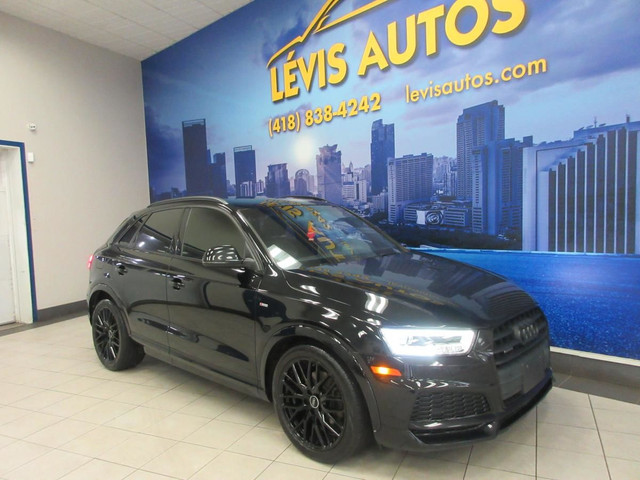 AUDI Q3 2018 TECHNIK QUATTRO GPS TOIT PANO CAMERA RECUL 106100 K in Cars & Trucks in Lévis - Image 3
