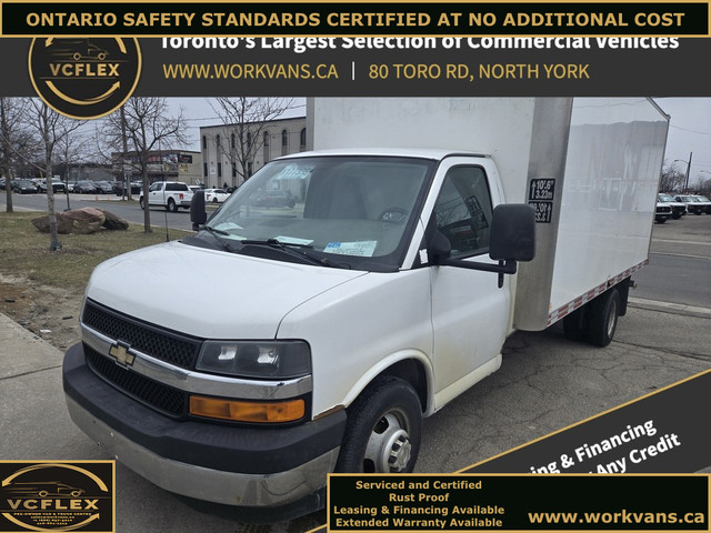 2017 Chevrolet Express G3500 -16Ft Box - V8 Gas - Ramp - NO HIDD in Cars & Trucks in City of Toronto