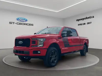 SUPERBE 2019 FORD F 150 XLT SPORT 302 A CREW 6 1/2 4X4 V6 3.5L ECOBOOST TOUT EQUIPÉ ENSEMBLE EDITION...