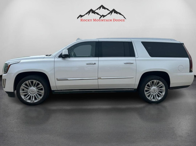 ONE OWNER 2016 CADILLAC ESCALADE ESV PLATINUM in Cars & Trucks in Red Deer