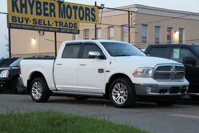 2013 RAM 1500 Laramie Long Horn Crew Cab 4x4 5.7L with 230,886 original kilometers. In Excellent con...