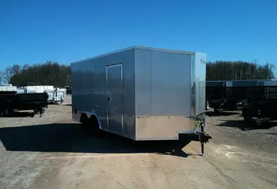 Cargo Express Steel 8.5' Wide XL SE Flat Top V-Nose Car Hauler Trailer is $13,860.00 ! Ord: LE130076...