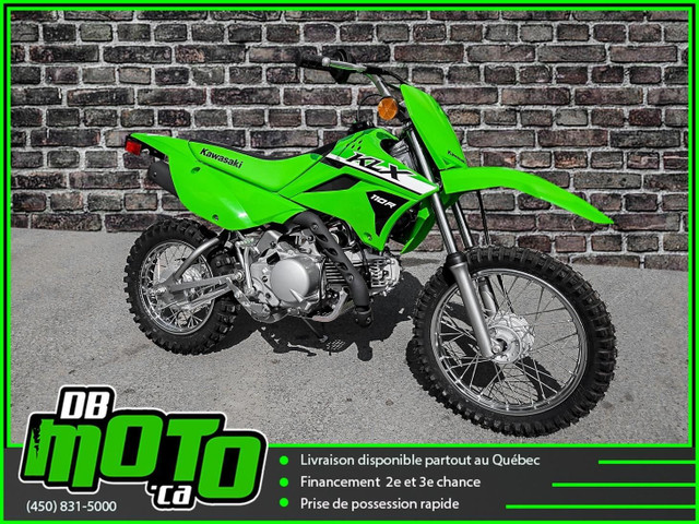 2024 Kawasaki KLX 110 R ** AUCUN FRAIS CACHE ** in Dirt Bikes & Motocross in West Island - Image 2