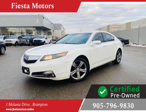 2014 Acura TL AUTO SH-AWD, BLUETOOTH, BACKUP CAMERA, NAVI, LEATHER, SUNROOF,1 YEAR POWERTRAIN WARRANTY - UNLIMITED KMS INCLUDED!