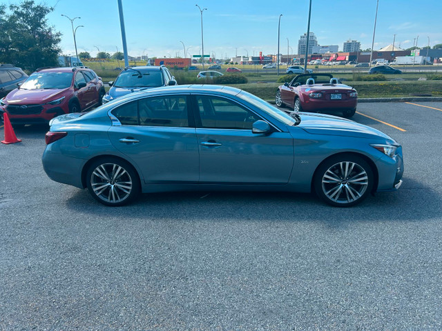 2018 Infiniti Q50 Luxe | Sièges Chauffant | Cuir | Nav | Bluetoo in Cars & Trucks in City of Montréal - Image 4