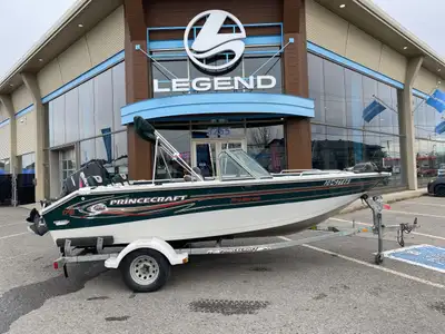 2002 | Princecraft | Pro 176 19 999 $ - Plus les taxes applicables 2002 Mercury 135 Optimax 2002 Rem...
