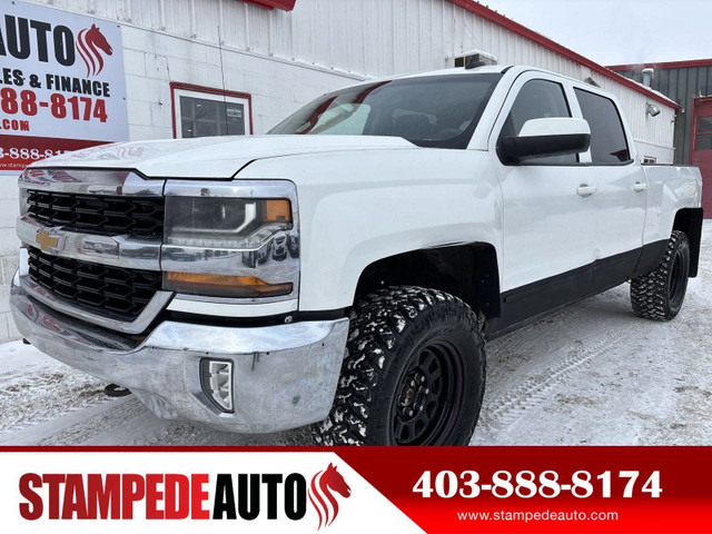 2018 Chevrolet Silverado 1500 LT | 4X4 | CREW CAB | 5.3L V8 | LI in Cars & Trucks in Calgary
