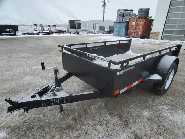 2024 Canada Trailers 4x8ft Steel Side Utility in Cargo & Utility Trailers in Delta/Surrey/Langley - Image 3