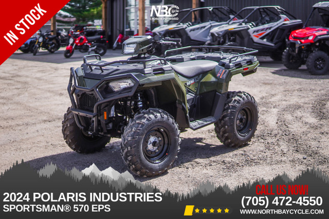 2024 Polaris Industries Sportsman® 570 EPS in ATVs in North Bay