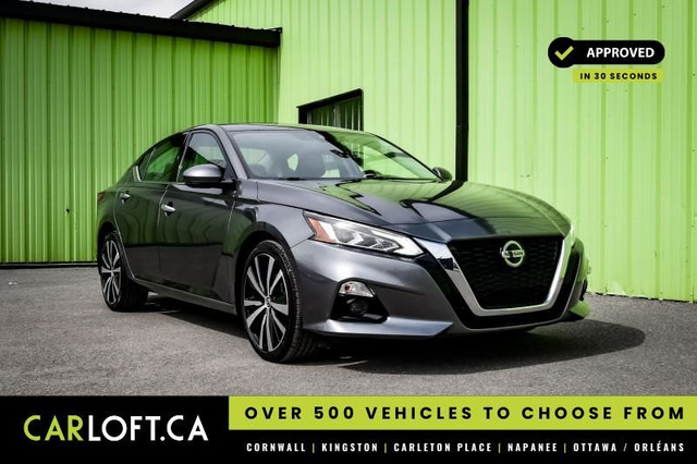 2022 Nissan Altima Platinum • SUNROOF • NAV • HEATED LEATHER • 3 in Cars & Trucks in Kingston