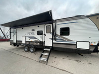 2023 Puma 28DBFQ Travel Trailer with Bunks & Outside kitchen