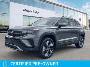 2024 Volkswagen Taos Comfortline | AWD | Adaptive Cruise | Heated Seats | Apple CarPlay | Blind Spot