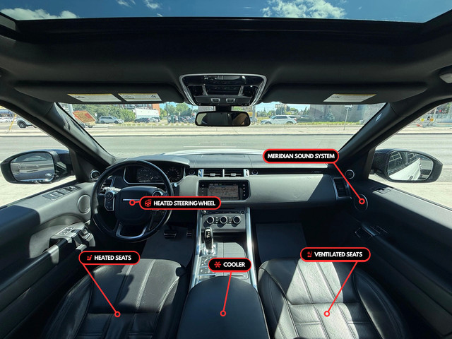 2016 Land Rover Range Rover Sport HST SUPERCHARGED | MERIDIAN |  in Cars & Trucks in City of Toronto - Image 3