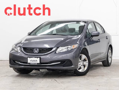 2014 Honda Civic Sedan LX w/ Bluetooth, A/C, Cruise Control