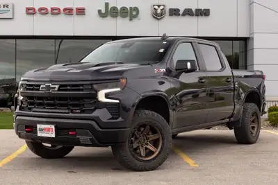 // ACCIDENT FREE!! // Experience rugged capability and bold styling with the 2022 Chevrolet Silverad...