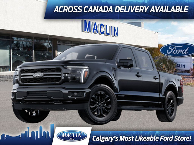2025 Ford F-150 LARIAT | BLACK APP PKG | MOBILE OFF PKG | TOW PK in Cars & Trucks in Calgary