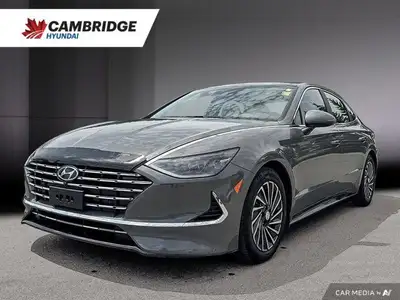 *2022 Hyundai Sonata Hybrid | Leather | Alloy Wheels | Low KM* Stylish and efficient, this 2022 Hyun...