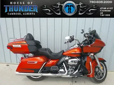 The 2019 Harley-Davidson Road Glide Ultra is a long-distance touring motorcycle designed for comfort...