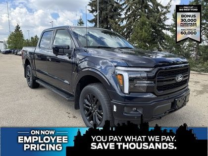 2025 Ford F-150 LARIAT 501A w/BLACK PKG, TOW/HAUL & MOONROOF in Cars & Trucks in Edmonton