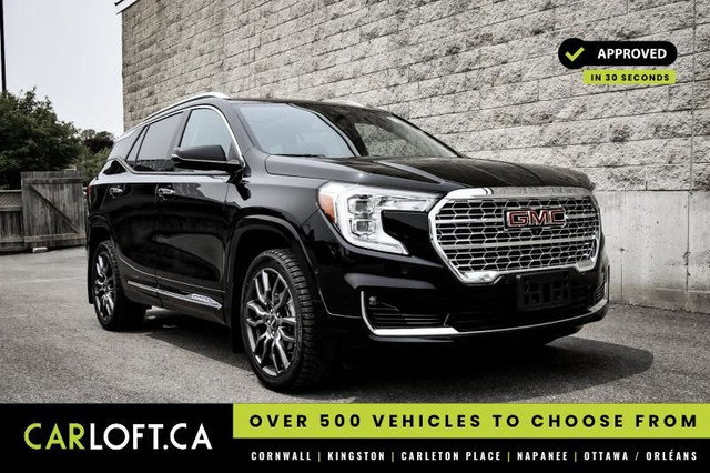 2023 GMC Terrain Denali • SUNROOF • HUD • BOSE AUDIO • COOLED LE in Cars & Trucks in Cornwall