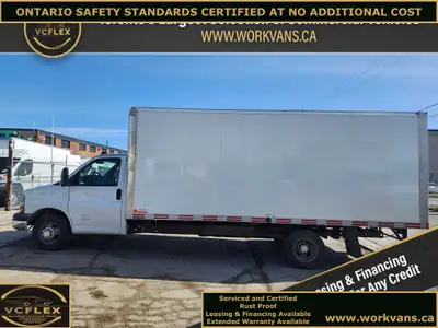 RARE FIND - 18Ft Box - 2021 Chevrolet Express G4500 - 18Ft Aluminum Box Cube Van - Equipped with 6.6...
