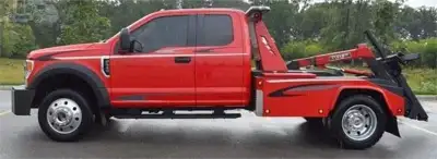 2021 FORD F550 4X4 WRECKER TOW TRUCK 69,862 Miles, Ford 350 HP Gasoline Engine, Automatic Transmissi...