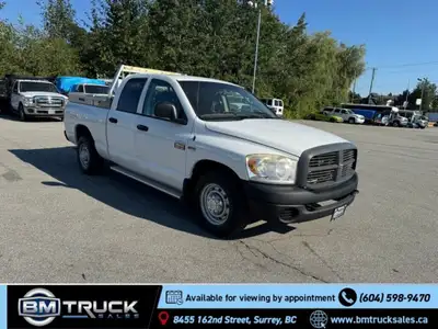 2008 Dodge Ram 2500 - 5.7L HEMI V8 - Auto - 3/4 Ton - Crew Cab - 6'4" Box - 2 Wheel Drive - AM/FM St...