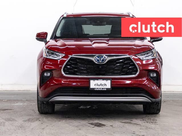 2022 Toyota Highlander Hybrid Platinum AWD w/ Apple CarPlay & An in Cars & Trucks in City of Toronto - Image 2