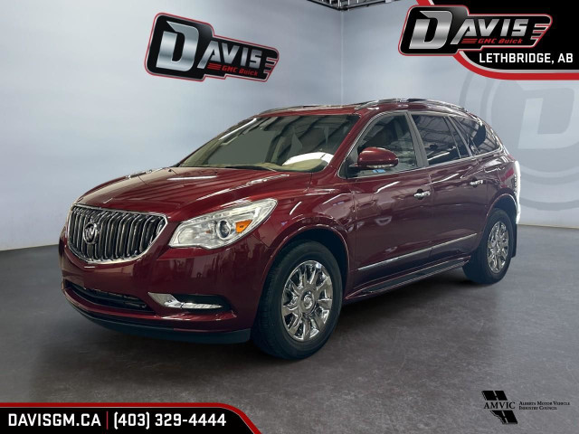2017 Buick Enclave Premium 3.6L 6CYL | HEATED & VENTED FRONT... in Cars & Trucks in Lethbridge